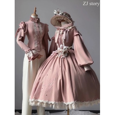 ZJ Story Moon Gazing Lily 2.0 Blouse Vest Trousers Underskirt Skirt and OP(Pre-Order/4 Colours/Full Payment Without Shipping)